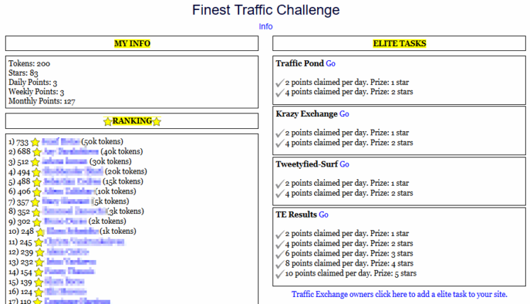 Finest Traffic - Challenge